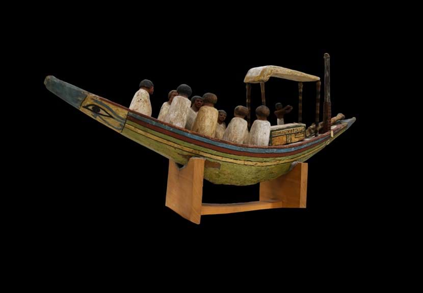 Model of Funerary Boat of Ukhhotep