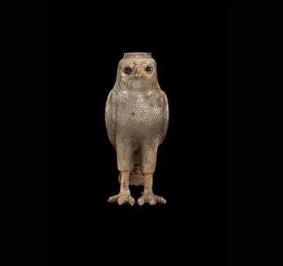  A Gilt Hawk Figure (Dendera Treasure Hoards)